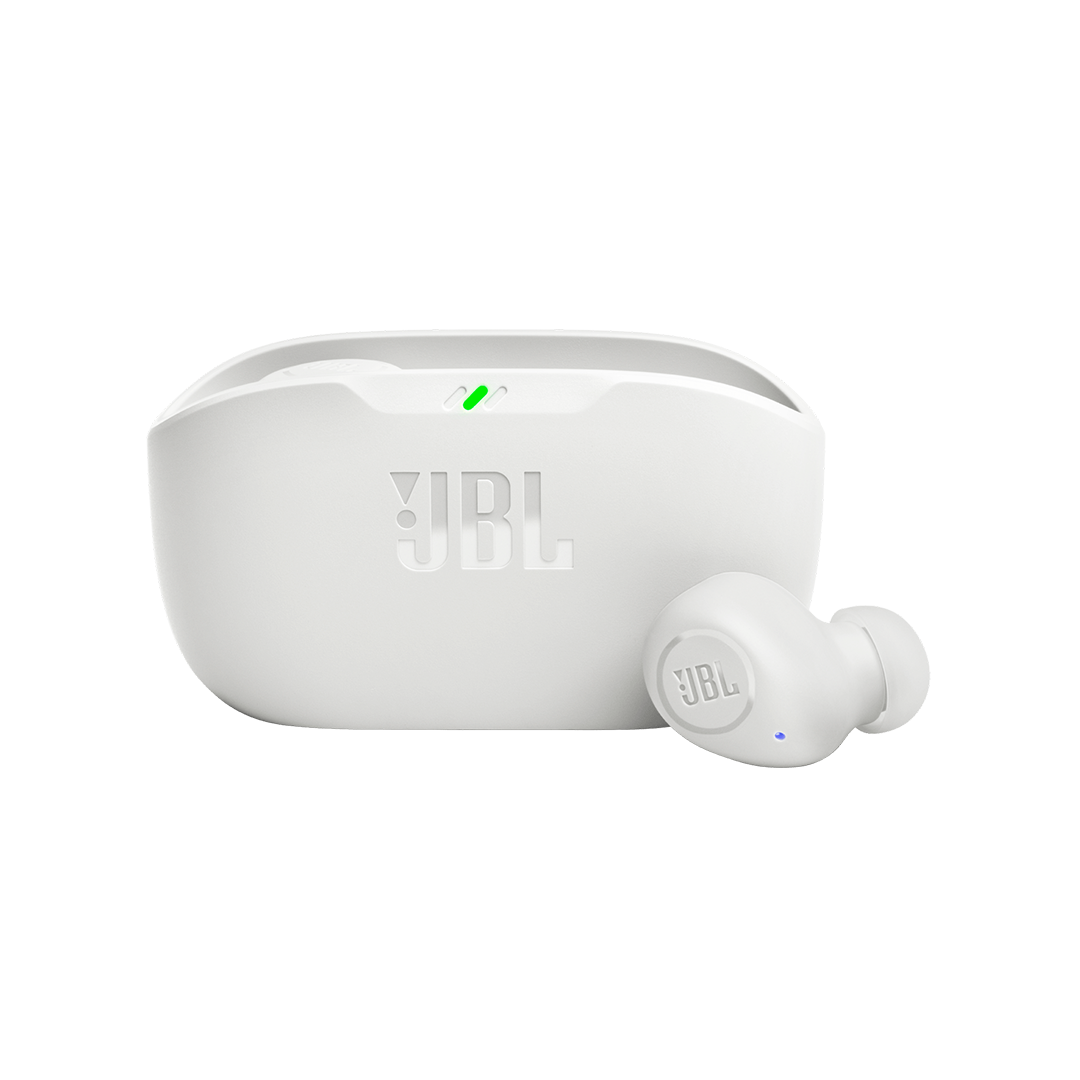 JBL Wave Buds In Ear Headphones (White)