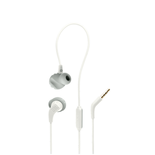 JBL Endurance Run 2 In Ear Headphones (White)