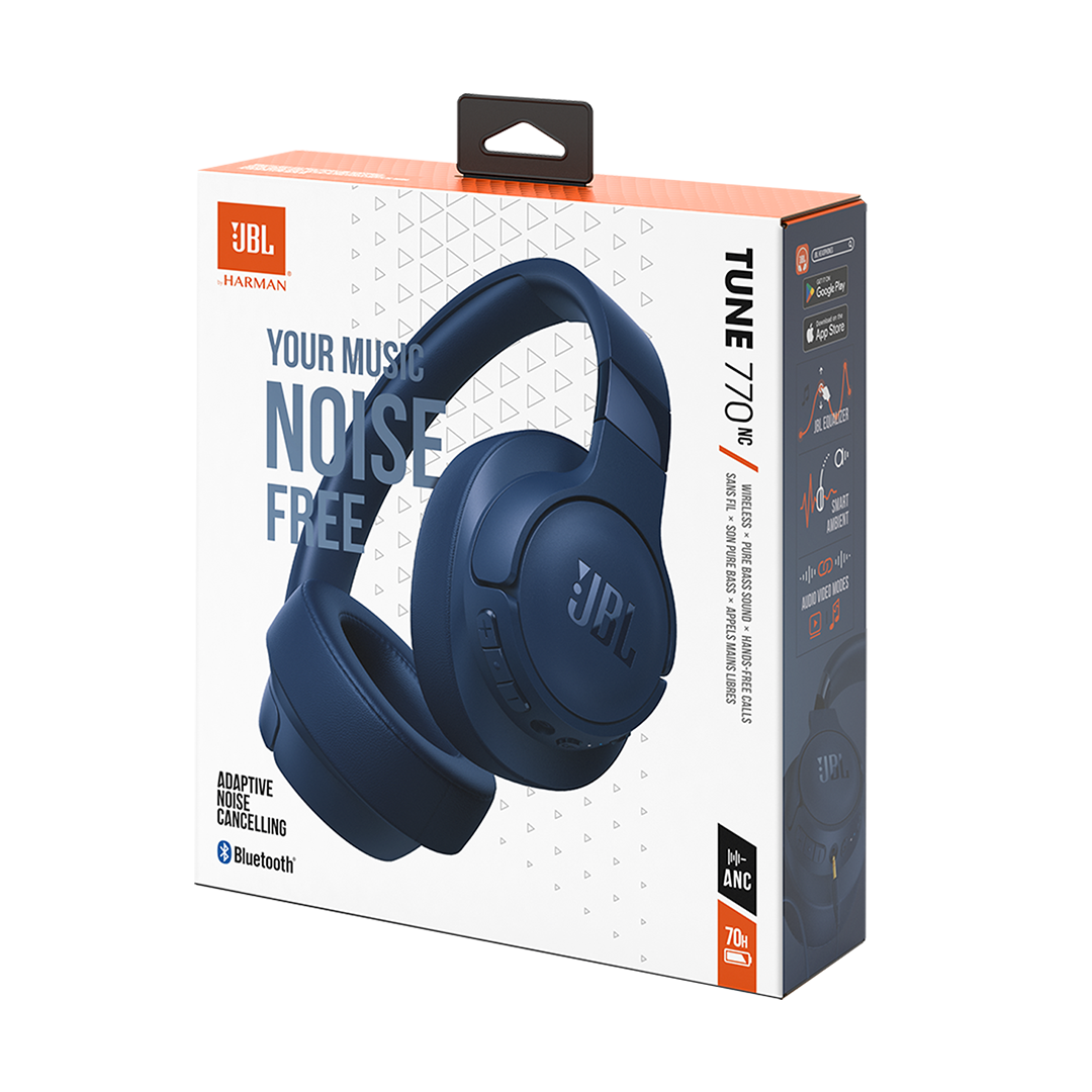 JBL Tune 770 NC On Ear Headphones (Blue)