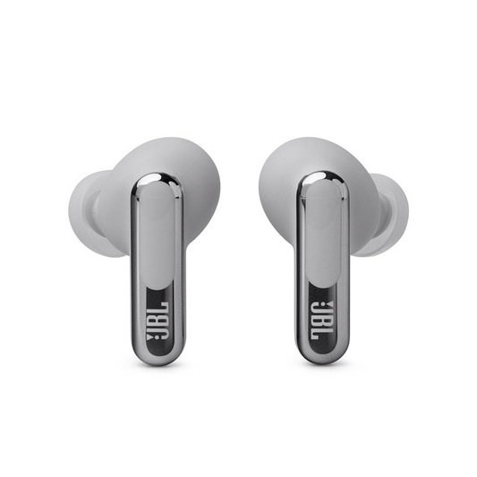 JBL Live Beam 3 In Ear Headphones (Silver)