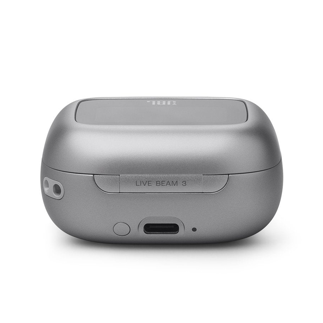 JBL Live Beam 3 In Ear Headphones (Silver)