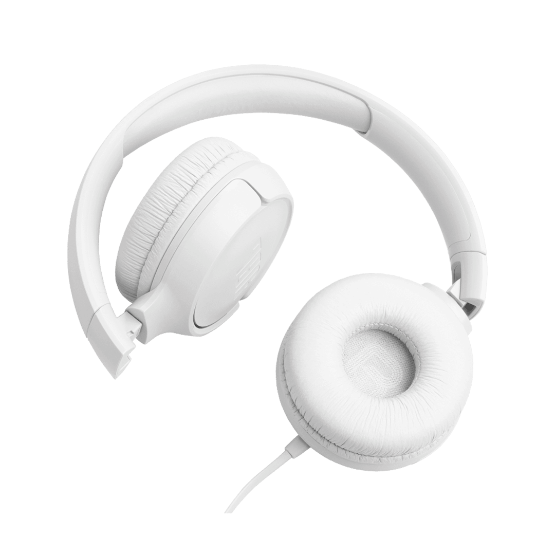 JBL Tune 520 C Over Ear Headphones (White)