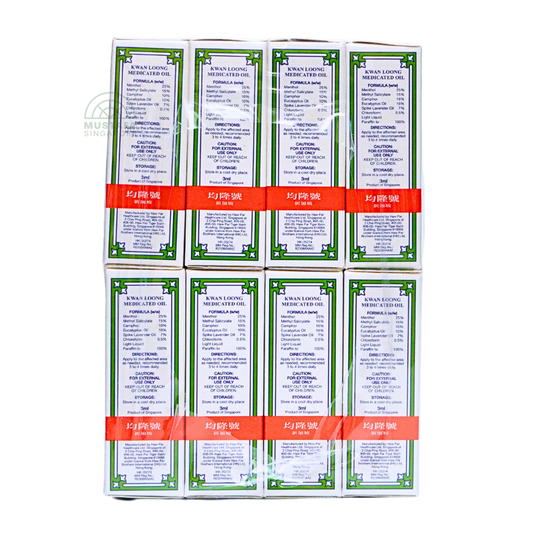Kwan Loong Medicated Oil 24 x 3ml