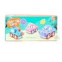 196 Rattle Cars Cartoon Vehicle Set