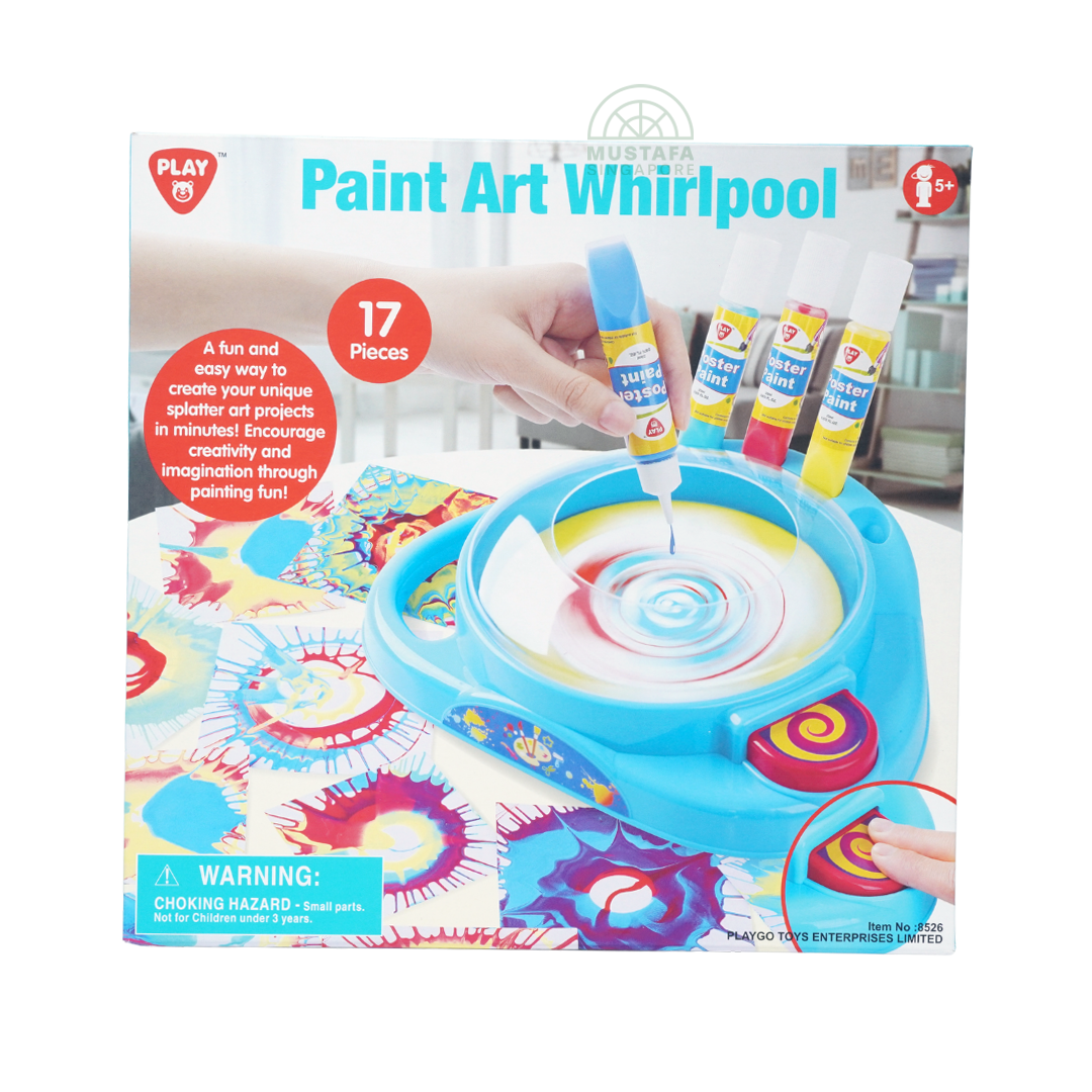 Play Paint Art Whirlpool 17 Pieces