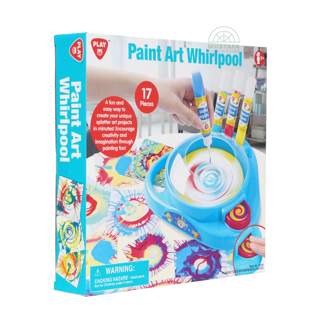 Play Paint Art Whirlpool 17 Pieces