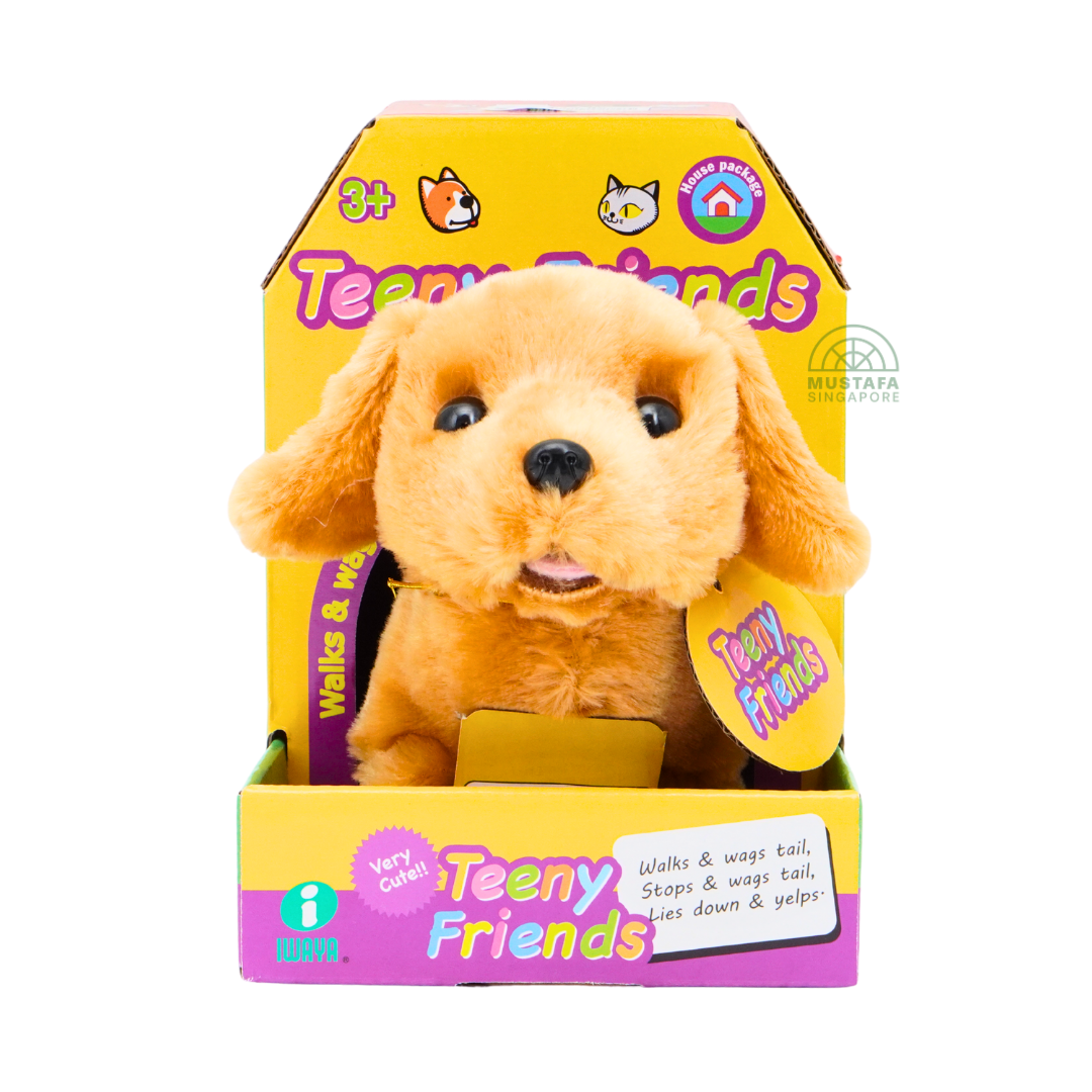 Iwaya Teeny Friends Baby Dachshund Dog Toy Plush