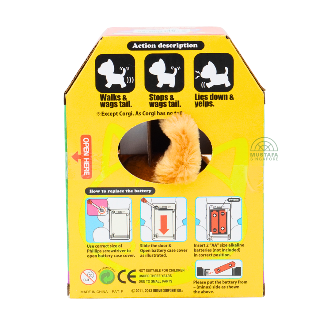 Iwaya Teeny Friends Baby Dachshund Dog Toy Plush