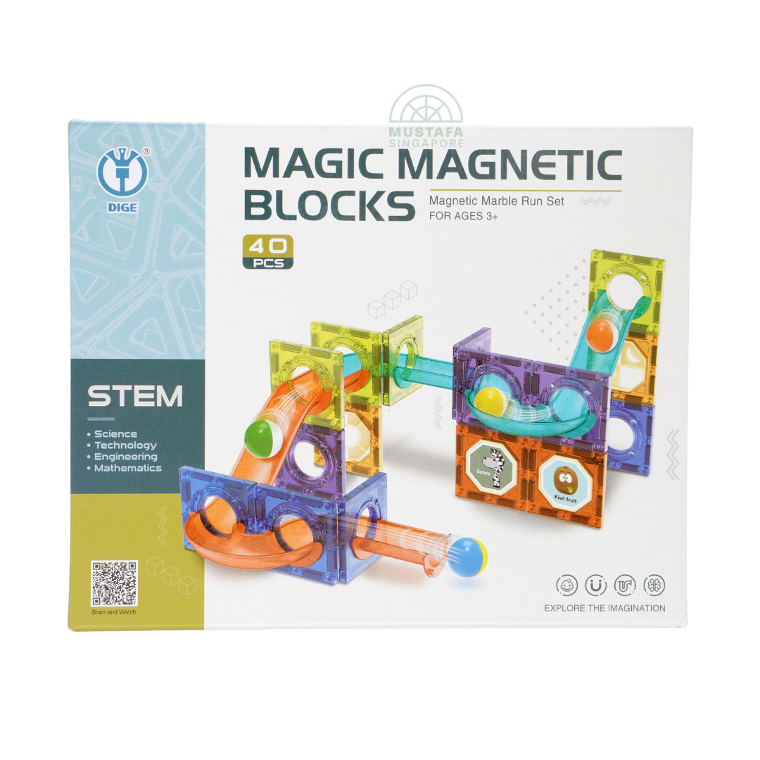 Dige Stem Magic Magnetic Blocks 40 Pieces