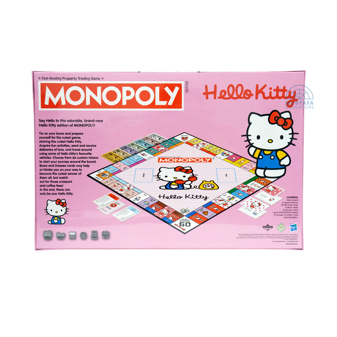 Hasbro Gaming Monopoly Hello Kitty Edition