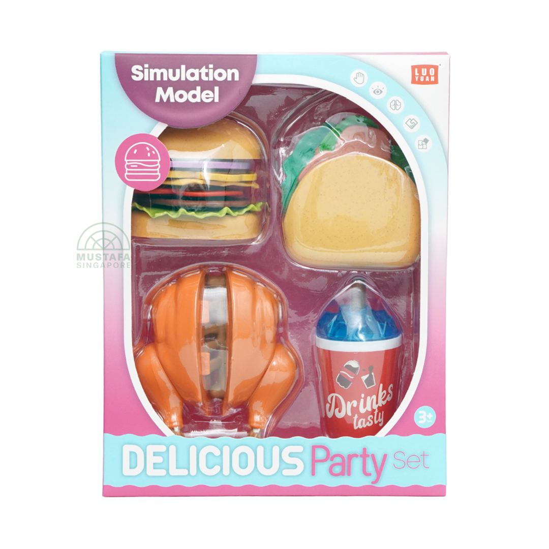 Luo Yuan Simulation Model Delicious Party Set