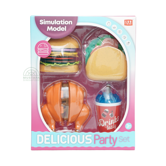 Luo Yuan Simulation Model Delicious Party Set