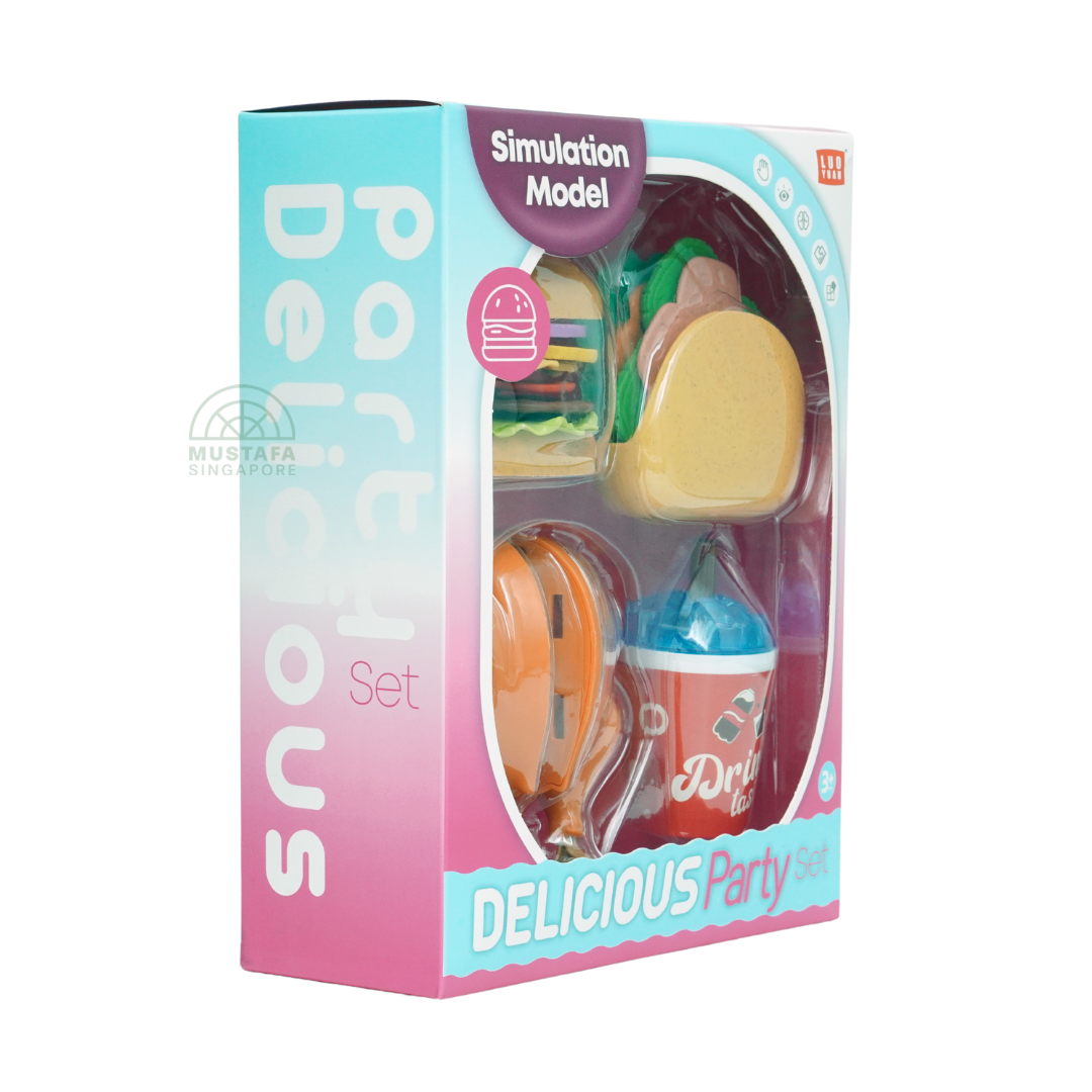 Luo Yuan Simulation Model Delicious Party Set