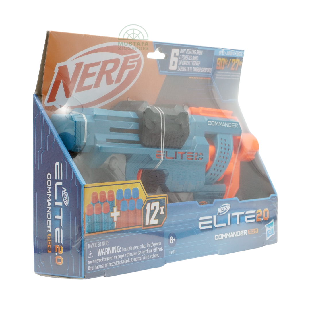 Nerf Elite 2.0 Commander RD-6 Blaster 12x Darts