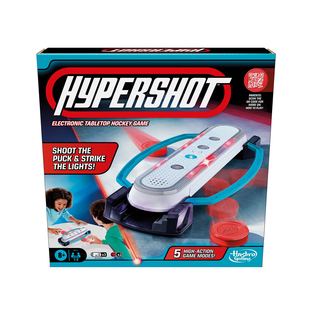 Hasbro Gaming Hypershot Electronic Tabletop Hockey Game