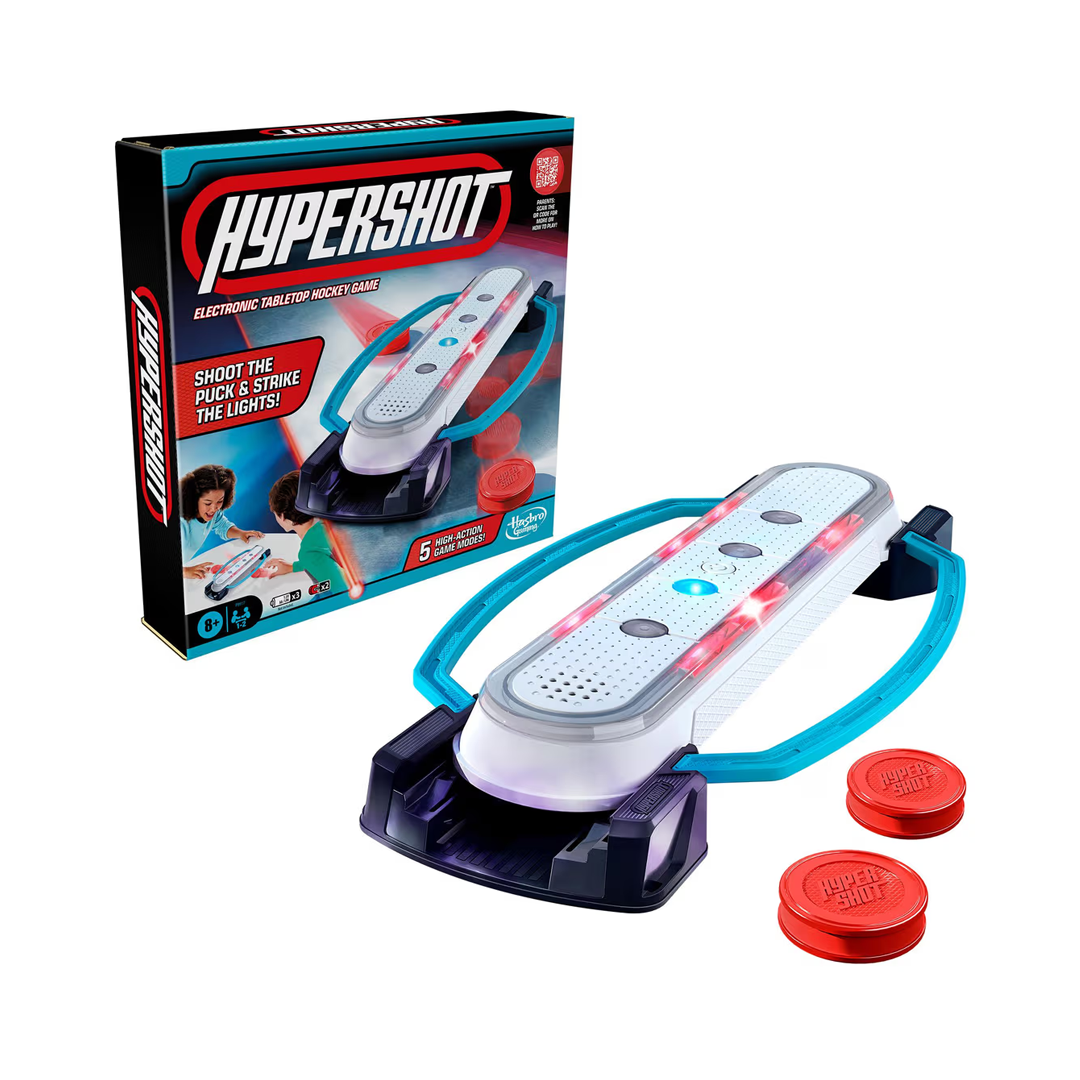Hasbro Gaming Hypershot Electronic Tabletop Hockey Game