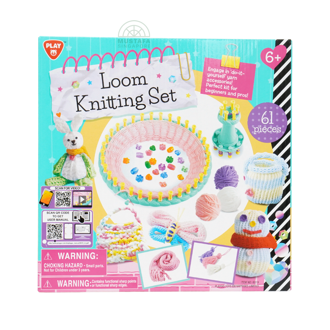 Play Loom Knitting Set 61 Pieces