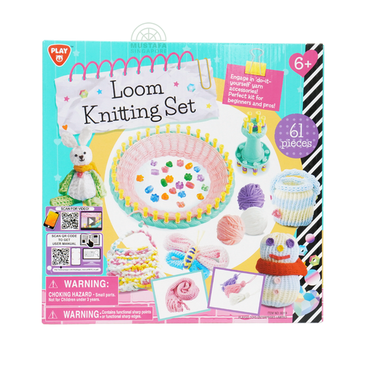 Play Loom Knitting Set 61 Pieces