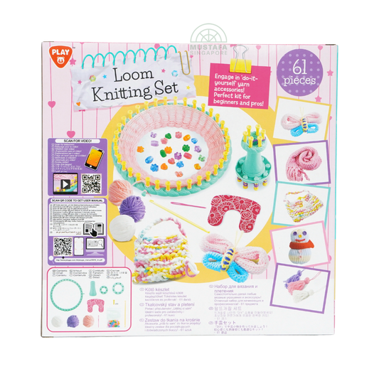 Play Loom Knitting Set 61 Pieces