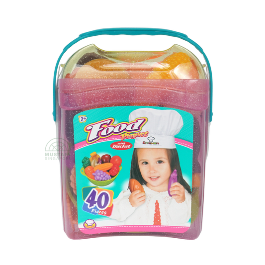 Kitchen Collection Food Playset with Bucket
