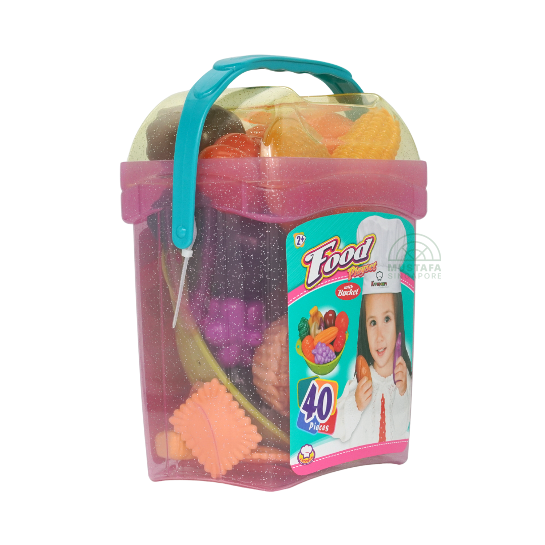 Kitchen Collection Food Playset with Bucket