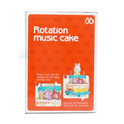 Rotation Music Cake (Red)