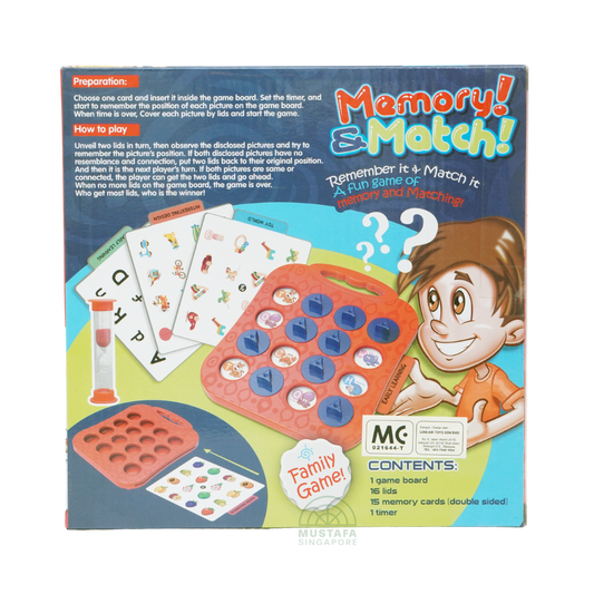Kingso Toys Memory & Match Family Game