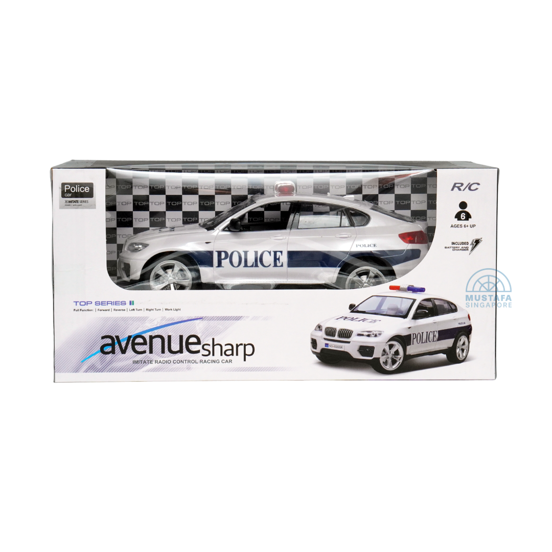 Avenue Sharp Imitate Radio Control Racing Car Police Car