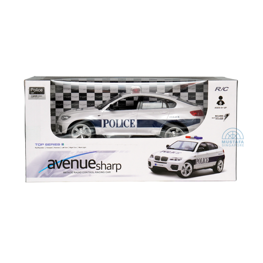 Avenue Sharp Imitate Radio Control Racing Car Police Car
