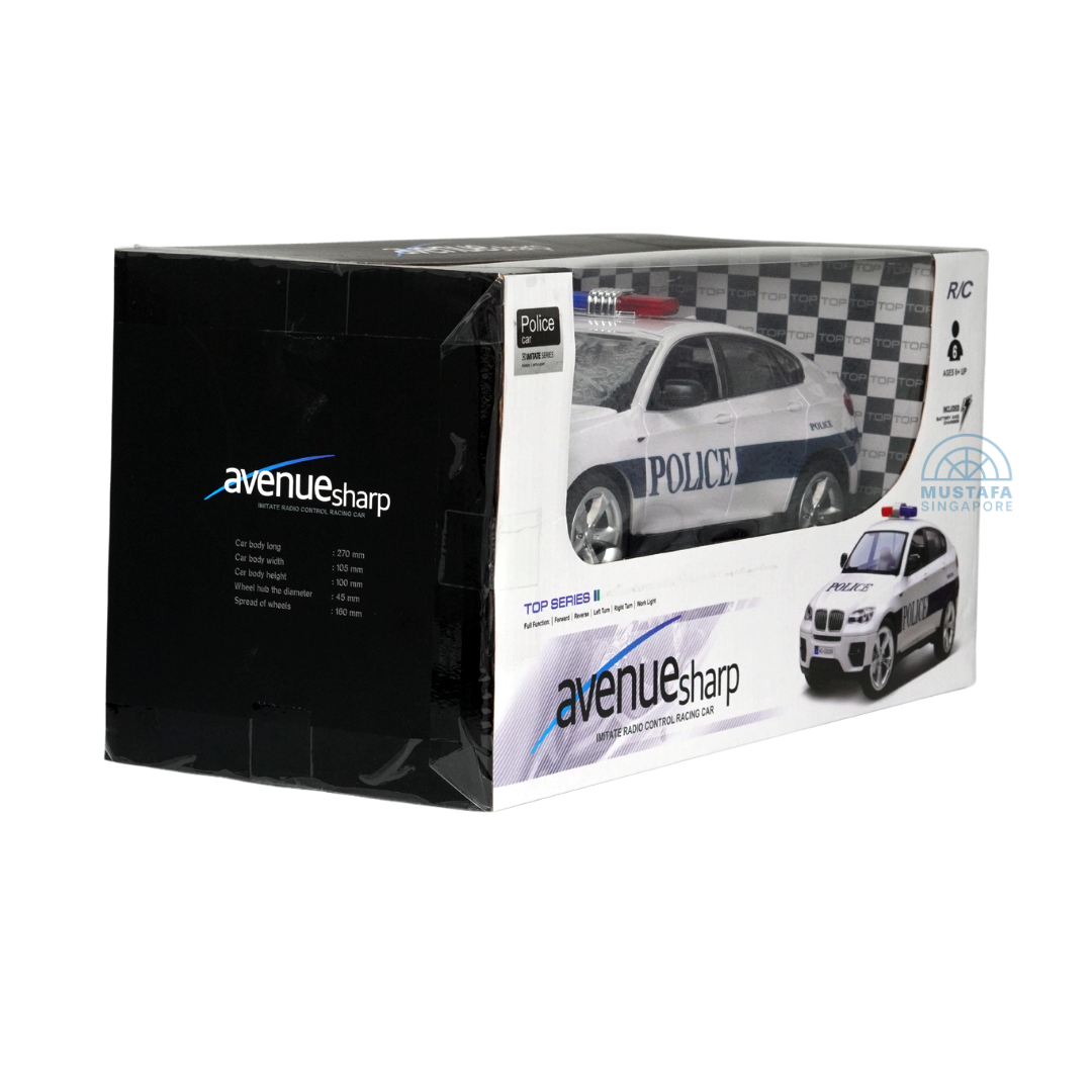 Avenue Sharp Imitate Radio Control Racing Car Police Car