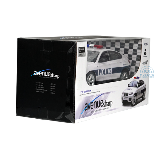 Avenue Sharp Imitate Radio Control Racing Car Police Car