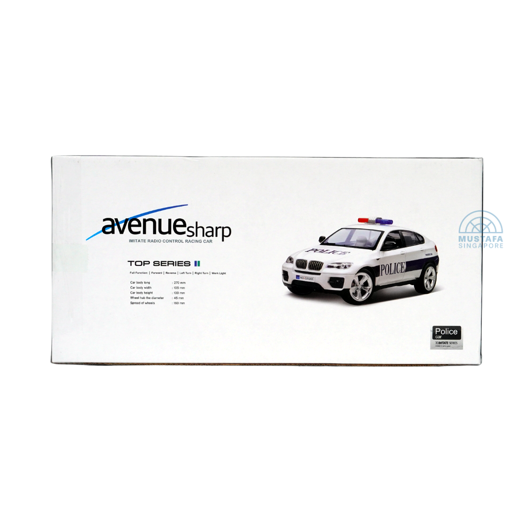 Avenue Sharp Imitate Radio Control Racing Car Police Car