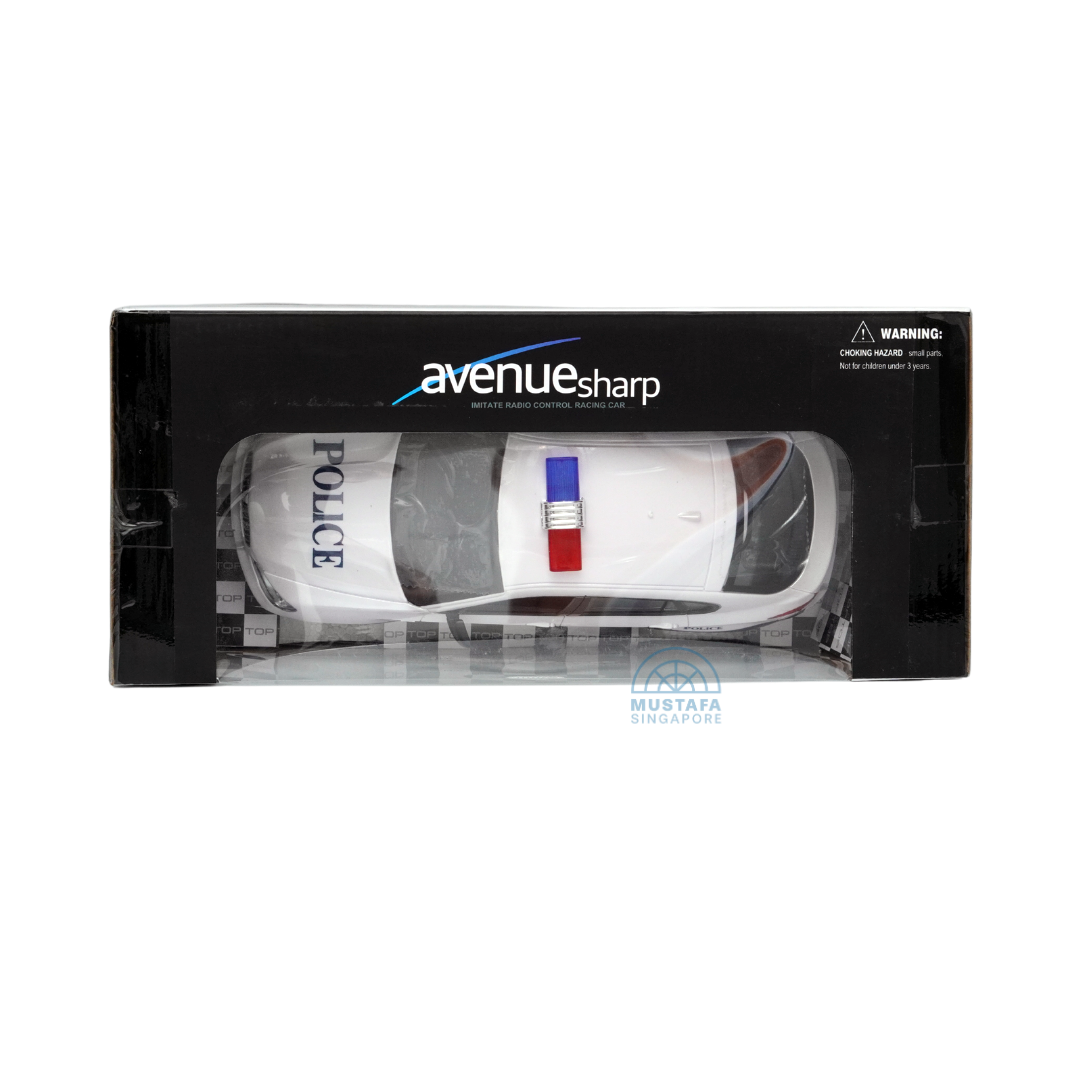 Avenue Sharp Imitate Radio Control Racing Car Police Car