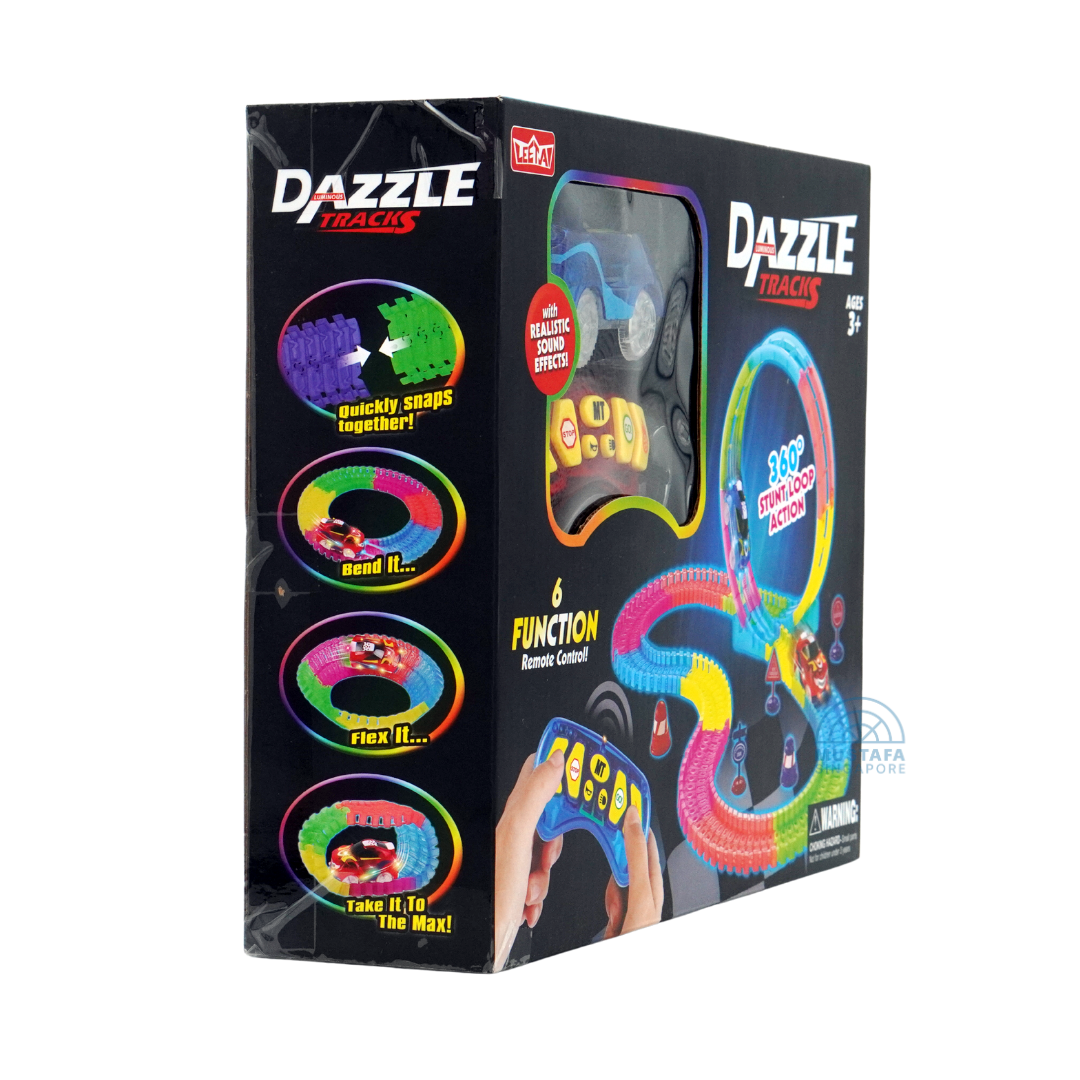 Leeta Luminous Dazzle Tracks Glow in the Dark 134 pieces
