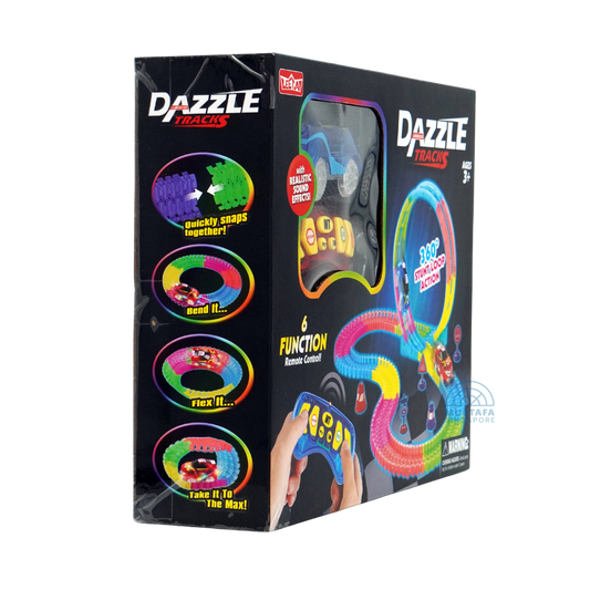 Leeta Luminous Dazzle Tracks Glow in the Dark 134 pieces
