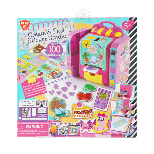 Play Create & Peel Sticker Studio 100 Stickers