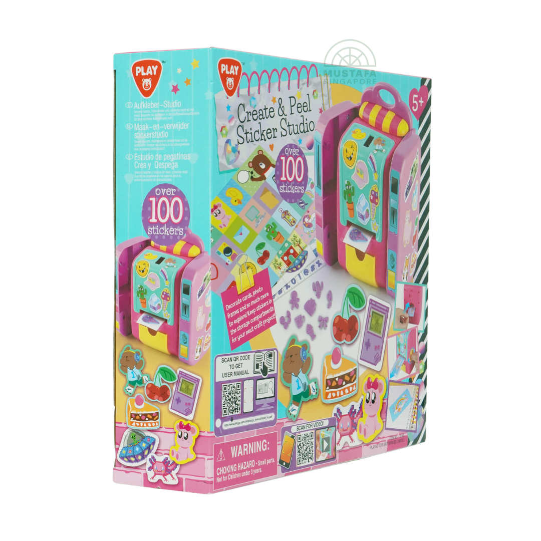 Play Create & Peel Sticker Studio 100 Stickers
