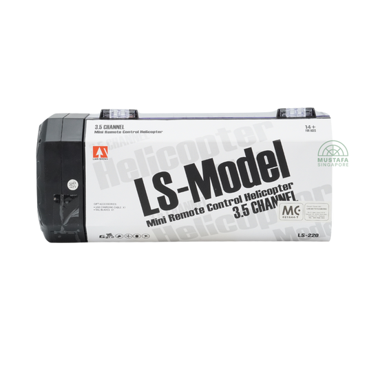 Lian Sheng LS Model 3.5CH RC Helicopter Blue
