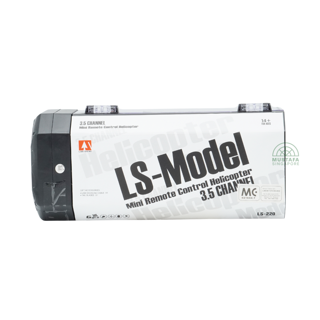 Lian Sheng LS Model 3.5CH RC Helicopter Red