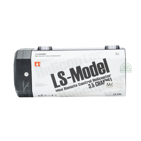 Lian Sheng LS Model 3.5CH RC Helicopter Red