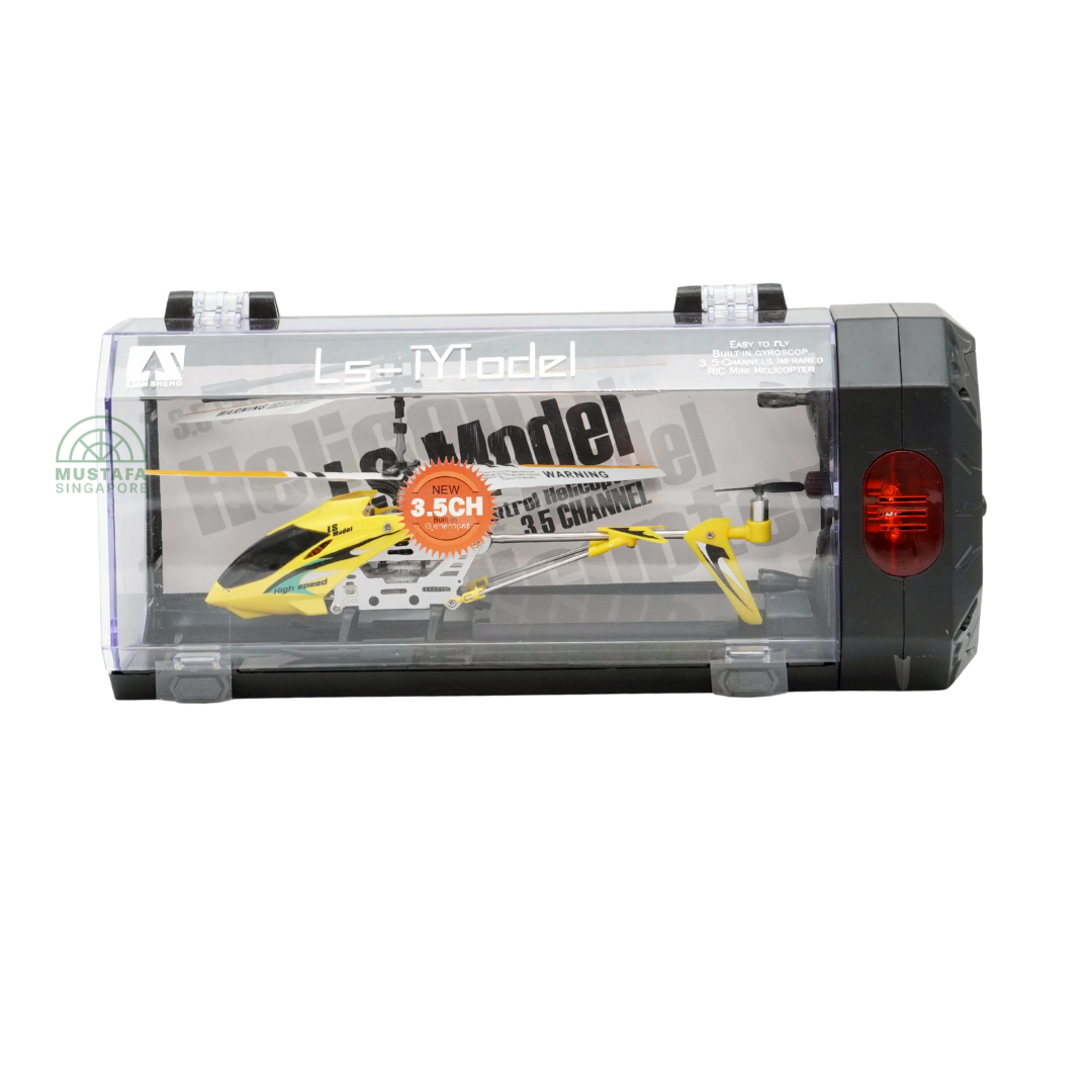 Lian Sheng LS Model 3.5CH RC Helicopter Yellow