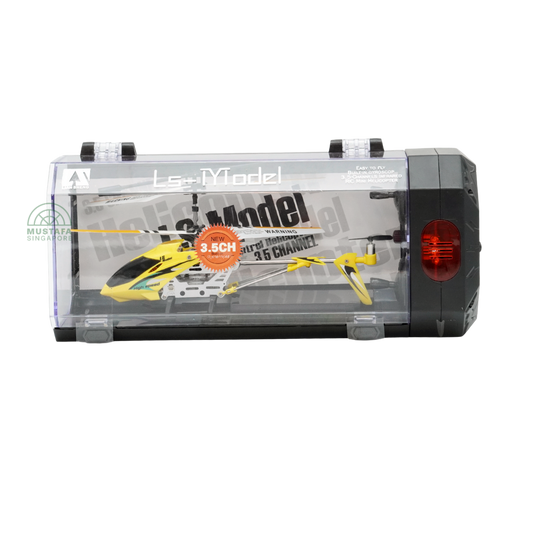 Lian Sheng LS Model 3.5CH RC Helicopter Yellow