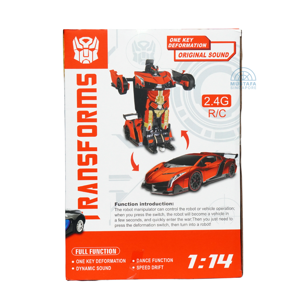 Transform Changeable Force Ares R/C Deform Robot 2.4G
