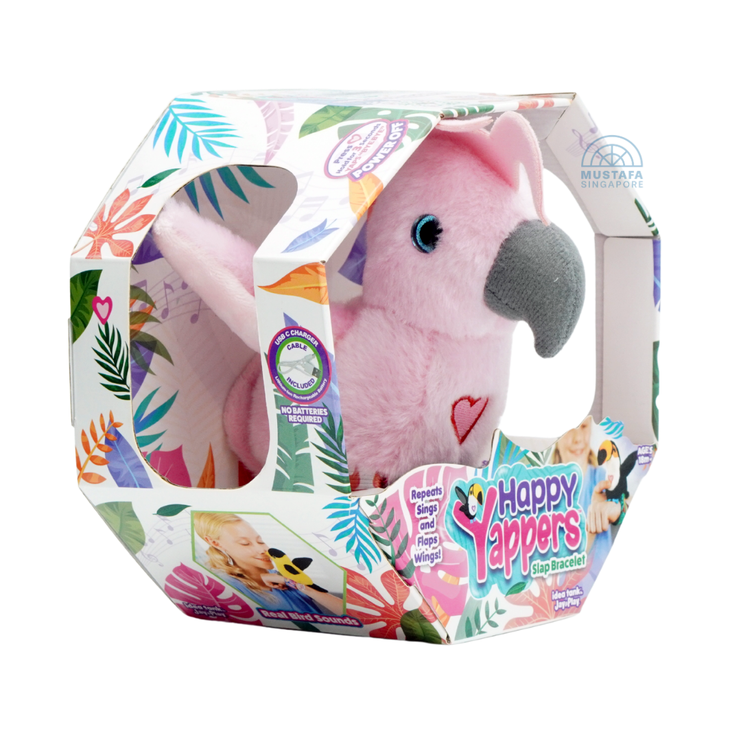 Idea Tank Jay@Play Happy Yappers Slap Bracelet Cockatoo