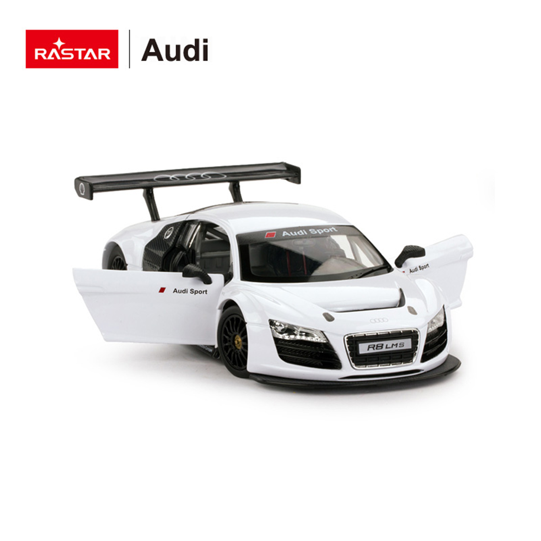 Rastar Audi R8 LMS 1:24 Diecast Car (White)