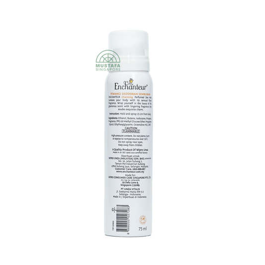 Enchanteur Body Mist Charming 75ml