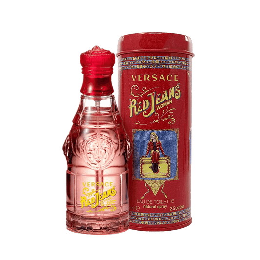 Versace Red Jeans Woman Eau De Toilette 75ml