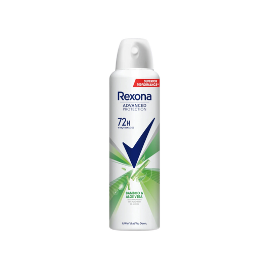Rexona Women Deodorant Spray Advanced Protection Bamboo & Aloe Vera Spray 200ml