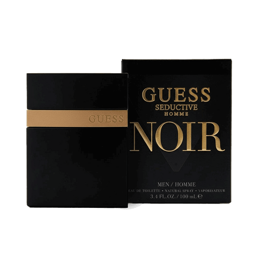 Guess Seductive Homme Noir Men Eau De Toilette 100ml