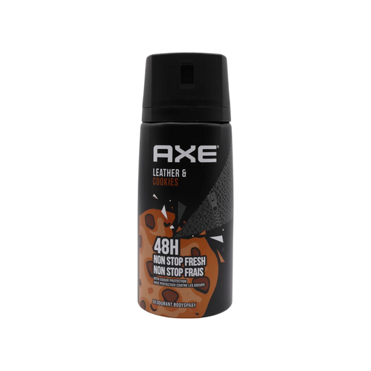 Axe 48h Non Stop Fresh with Odour Protection Deodorant Body Spray Leather & Cookies 150ml